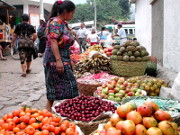 In the Panajachel market
