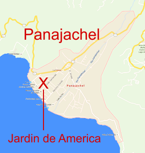 Panajachel map